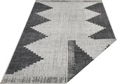 freundin Home Collection Teppich »Diona«, rechteckig, 5 mm Höhe, In-und Outdoor geeignet, Wohnzimmer, Balkon, Terrasse, Garten, Strapazierfähig und pflegeleicht, Flachgewebe