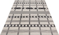 Leonique Teppich »Yani«, rechteckig, 3 mm Höhe, In-und Outdoor geeignet, Wohnzimmer, Balkon, Terrasse, Garten, Strapazierfähig und pflegeleicht, Flachgewebe
