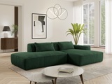 exxpo - sofa fashion Ecksofa »Billund modernes Designsofa, bequem und elegant, Breite 294cm, L-Form« modern, L-form, Wellenfedern, inklusive 2x Nierenkissen