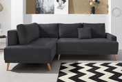 INOSIGN Ecksofa »Wien«, mit Bettfunktion und Bettkasten