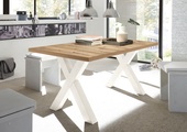 Mäusbacher Esstisch »Mister«, mit Auszug (160-210 cm), Gestell in X-Form