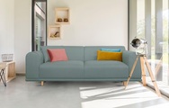 andas 3-Sitzer »Maroon«, in skandinavischem Design, mit losen Kissen