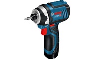Bosch Professional GDR 10,8-LI Akku-Drehschlagschrauber 10.8 V 2 Ah Li-Ion inkl. 2. Akku, inkl. Koffer