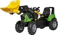 ROLLY TOYS, Rolly Toys rollyFarmtrac Deutz Agrotron 8280 TTV mit Frontlader und Luftbereifung