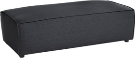 Home affaire Hocker »NEU: SHERWOOD XXL, Polsterhocker, Cord, Webstoff«, rechteckig, bequemer Sitzkomfort, 130/60/44 cm, Krokodilverbinder