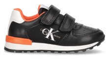 Calvin Klein Jeans Sneaker »LOW CUT VELCRO SNEAKER BLACK/WHITE«, mit Kontrastbesatz