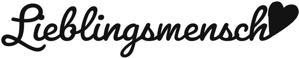 queence Wandtattoo »LIEBLINGSMENSCH«