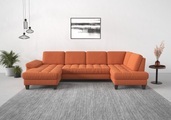 sit&more Wohnlandschaft, wahlweise mit Bettfunktion, Bettkasten, Sitztiefenverstellung
