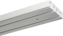 GARDINIA Gardinenschiene »Vorhangschienen Set GK2«, 2 läufig-läufig, Fixmass