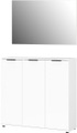 GERMANIA Garderoben-Set »Stanton«, (2 St.), Garderoben-Set bestehend aus 1 Schuhschrank und 1 Spiegel