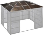 KONIFERA, KONIFERA Pavillonersatzdach, Dachplatten für »Antigua«, BxT: 300x365 cm