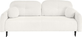 Leonique 2,5-Sitzer »BLAISE«, nachts: Schlafsofa (Liegefläche 140/200 cm) mit Bettkasten, tagsüber 3-Sitzer-Sofa mit trendigem Strukturbezug und Zier-und Rückenkissen.