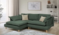 COLLECTION AB Ecksofa »Mandela«, mit Bettfunktion und Bettkasten