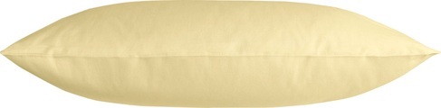 Kneer Kissenbezug »Edel-Satin Uni«, (1 St.), aus mercerisierter Baumwolle