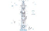anna wand Wandtattoo »Messlatte Litt«