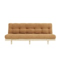 Karup Design Schlafsofa »Lean 200 Schlafsofa, Gästebett, Sofa mit Futonmatratze«, (2 St.), Inkl. Futonmatratze, Liegefläche 130x200 cm, FSC® zertifizierte Kiefer