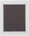 sunlines Plissee »One Size Style Crepe«, blickdicht, ohne Bohren, verspannt, Zubehörfarbe weiss, zum Klemmen
