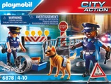 PLAYMOBIL, Polizei-Straßensperre