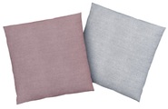 Bruno Banani Kissenbezüge »Merlin Wendeoptik, unifarben, 2 Stück, Melangeoptik, Material: 100% Baumwolle, Kissenhülle in Grösse 40x40 cm, auch als Kopfkissenbezug, mit Reissverschluss, natürliche Optik, Kopfkissenbezug, Kissenhülle«, (2 St.)