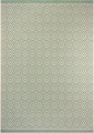 White Label - In-& Outdoor Teppich Capri - 70 x 140 cm; - Grün, Creme