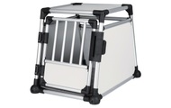 Trixie, Trixie Transportbox Aluminium - Größe M: B 55 x T 78 x H 62 cm