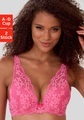 petite fleur Push-up-BH, (Packung, 2 Stück), in High Apex Schnittform, Dessous