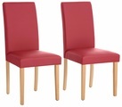 Home affaire 4-Fussstuhl »Roko«, (Set), 2 St., Kunstleder, im 2er, 4er oder 6er-Set