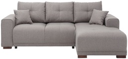 Home affaire Ecksofa »Viborg«, mit Regal in der Armlehne, wahlweise mit Bettfunktion