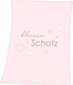 babybest® Microfaserflauschdecke Kleiner Schatz rosa