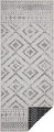 freundin Home Collection Teppich »Olympia«, rechteckig, 5 mm Höhe, In-und Outdoor geeignet, Wohnzimmer, Balkon, Terrasse, Garten, Strapazierfähig und pflegeleicht, Flachgewebe