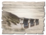 Artland Holzbild »Strandkörbe«