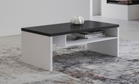 INOSIGN, INOSIGN Couchtisch »Cross, Breite 120 cm, moderner Sofatisch für Wohnzimmer«, Tisch mit offenem Fachboden