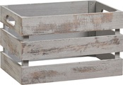 Zeller Present Holzkiste »Vintage«, (1 St.), Tiefe: ca. 21 cm, Breite: ca. 31 cm