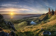 Papermoon, Papermoon Fototapete »Photo-Art CHRISTIAN SCHWEIGER, DER ALTE MANN VON STORR«, Vliestapete, hochwertiger Digitaldruck, inklusive Kleister