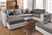 COLLECTION AB Wohnlandschaft, mit Bettfunktion, wahlweise mit Federkern