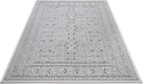 NORTHRUGS Teppich »Cuadrado«, rechteckig, 4 mm Höhe, Flachgewebe In und Outdoor geeignet, Grafisches Design, gekettelt, Wohnzimmer, Balkon, Terrasse, Garten, Robust, Pflegeleicht