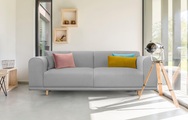 andas 3-Sitzer »Maroon«, in skandinavischem Design, mit losen Kissen