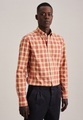 seidensticker Flanellhemd »Shaped«, Shaped Langarm Button-Down-Kragen Karo