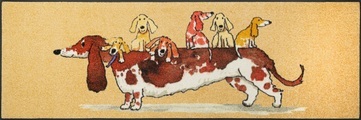 wash+dry by Kleen-Tex Läufer »Woof Buddies«, rechteckig