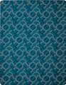 Wohndecke 'Rings' biederlack Blau