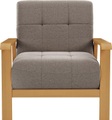 sit&more Sessel »Billund«, Armlehnen aus eichefarbigem Buchenholz, verschiedene Bezüge und Farben