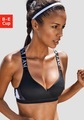LASCANA ACTIVE Sport-BH, mit eingearbeiteten Push-up-Kissen, Basic Dessous