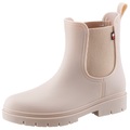 Tommy Hilfiger Chelseaboots »MATT ANKLE RAINBOOT WITH ELASTIC«, mit seitlichen Strecheinsatz