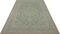 Teppich, »Anjara«, bougari, rechteckig, Höhe 4 mm, maschinell gewebt