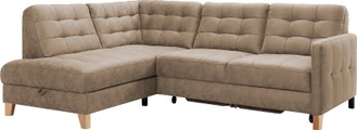 exxpo - sofa fashion Ecksofa »Elio«, wahlweise mit Bettfunktion und Bettkasten, in vielen Bezugsqualitäten