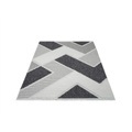 Carpet City Teppich »LINDO 8877«, rechteckig, Kurzflor, Hochtief-Muster/ 3D-Effekt, Fransen, Boho-Stil, Wohnzimmer