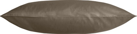 Kneer, Kneer Kissenbezug »Edel-Satin Uni«, (1 St.), aus mercerisierter Baumwolle