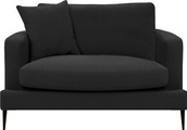 Leonique Sessel »Cozy«, mit Metallbeinen und Zierkissen