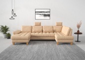 sit&more Wohnlandschaft, wahlweise mit Bettfunktion, Bettkasten, Sitztiefenverstellung