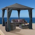 KONIFERA Pavillon »Samos«, BxT: 300x300 cm, ohne Seitenteile